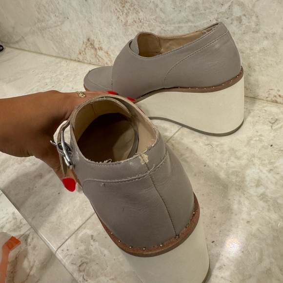 Grey platform loafers - Picture 5 of 5